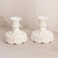 Vintage Westmoreland White Iridescent Milk Glass Grape Candleholder