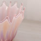 Vintage Medium Pink Opalescent Glass Fostoria Heirloom Bowl